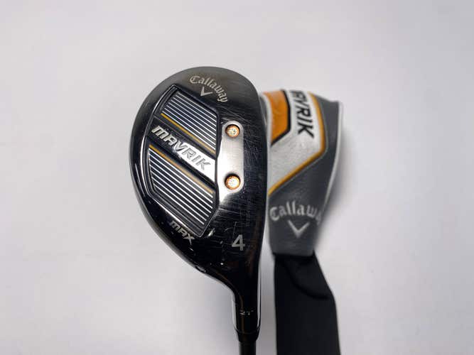 Callaway Mavrik Max 4 Hybrid 21* Project X Catalyst 5.5 65g Regular RH HC