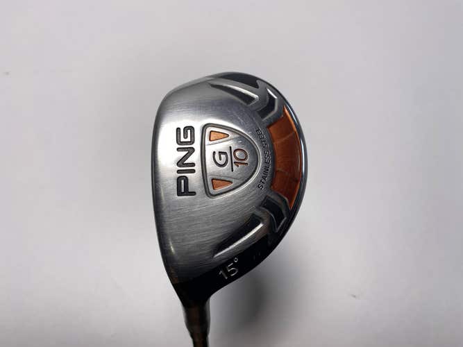 Ping G10 Hybrid 15* Aldila NV Green TFC129 85g Regular Graphite Mens LH