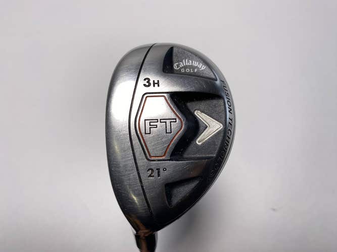Callaway FT Hybrid 2008 3 Hybrid 21* Fujikura Fit On M Stiff Graphite Mens LH