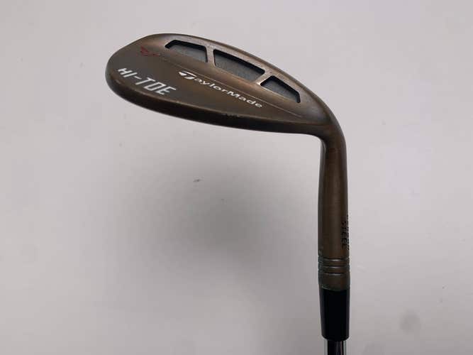 TaylorMade Milled Grind HI-TOE Lob Wedge LW 60* 10 KBS Hi-Rev 2.0 115g Mens RH