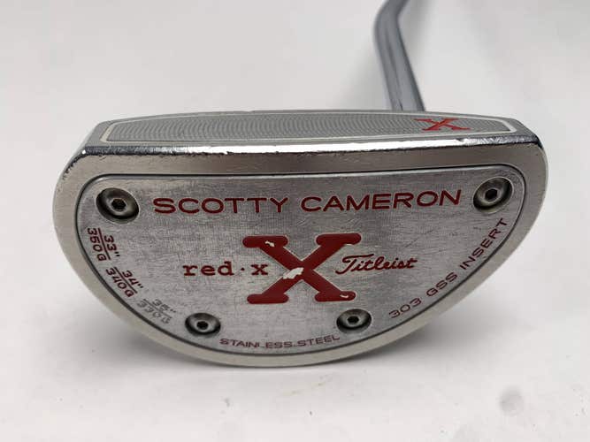 Scotty Cameron Red X Putter 35" Mens RH