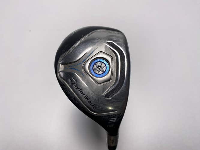 TaylorMade Jetspeed 3 Hybrid 19* VeloxT 75g Stiff Graphite Mens RH Midsize Grip