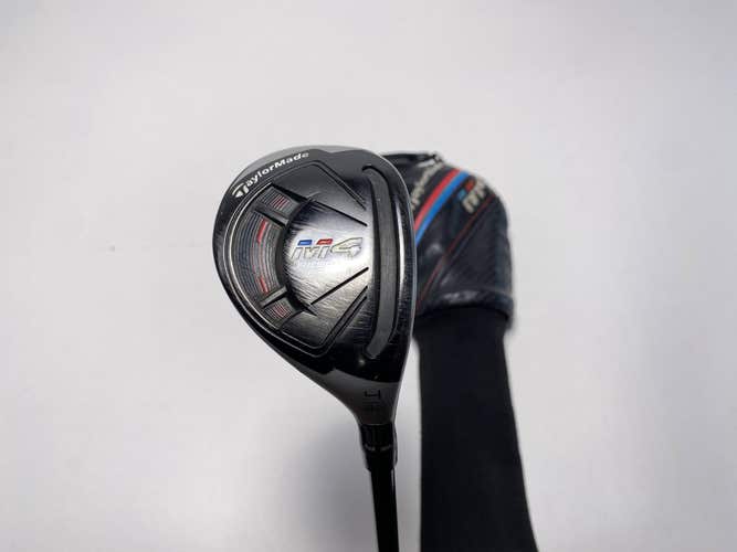 TaylorMade M4 4 Hybrid 22* Fujikura Atmos Red 6R Regular Graphite Mens RH HC