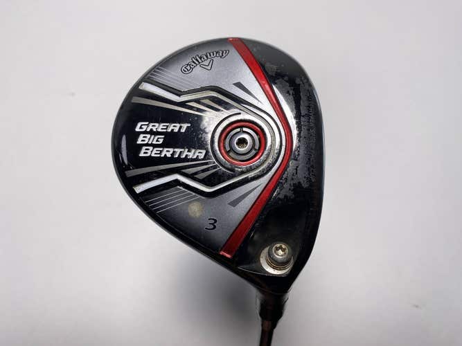 Callaway Great Big Bertha 2015 3 Fairway Wood 15* Kuro Kage 50g Stiff RH