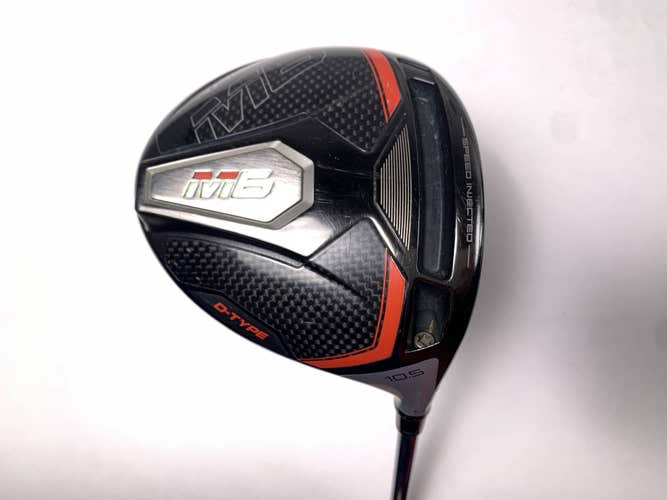 TaylorMade M6 D-Type Driver 10.5* BiMatrix RXi Regular Graphite & Steel RH