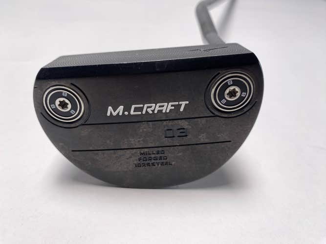 Mizuno M-Craft OMOI Type III Black Putter 35" Mens RH