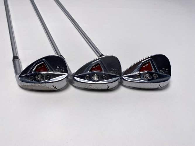 TaylorMade Rac Z Groove TP Red Wedge Set 52* 9 | 56* 12 | 60* 6 KBS Mens RH