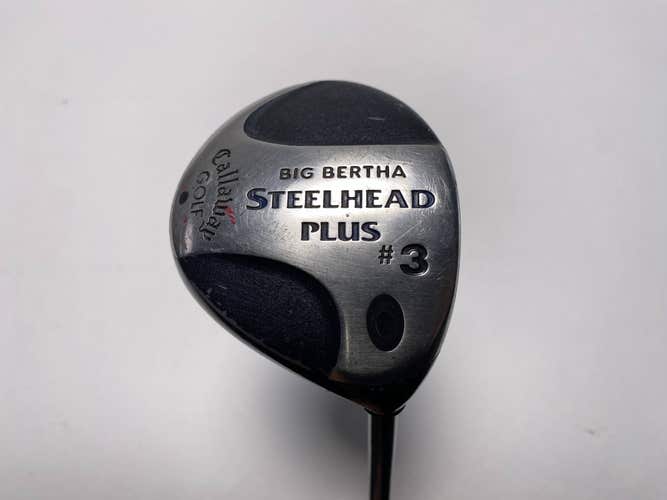 Callaway Steelhead Plus 3 Fairway Wood 15* Steelhead Plus Firm Graphite Mens RH