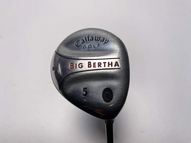 Callaway Big Bertha 2004 5 Fairway Wood 18* RCH 75w Firm Graphite Mens RH