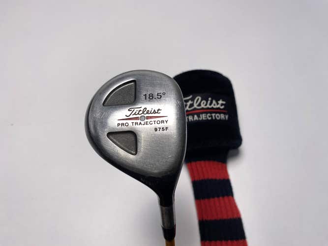 Titleist 975 F 5 Fairway Wood 18.5* UST Pro Force Gold Stiff Graphite Mens RH HC