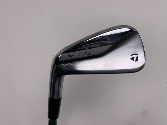 TaylorMade P770 2020 Single 7 Iron Fitter 2* Flat DG R300 105g Regular Mens LH