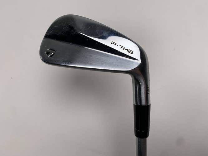 TaylorMade P7MB 2021 Single 7 Iron 2* Up Project X IO 5.5 105g Regular Mens RH