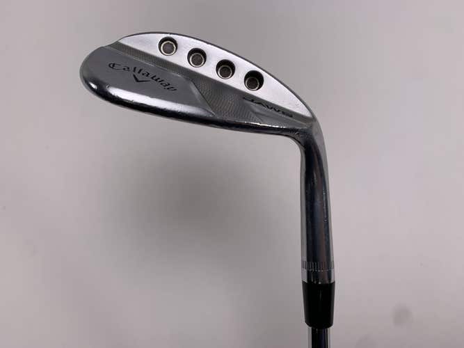 Callaway Jaws Raw Full Toe Chrome Lob Wedge LW 60* 10 DG Spinner Steel Mens RH