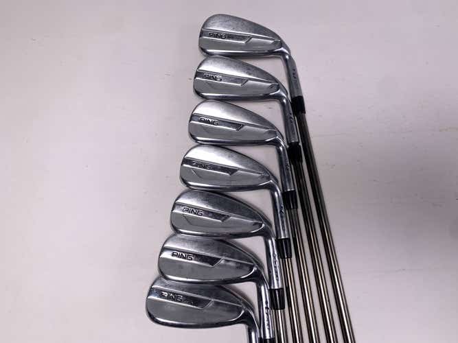 Ping G700 Iron Set 5-PW+GW Blue Dot 1* Up Recoil ES 760 F2 Senior RH +1''