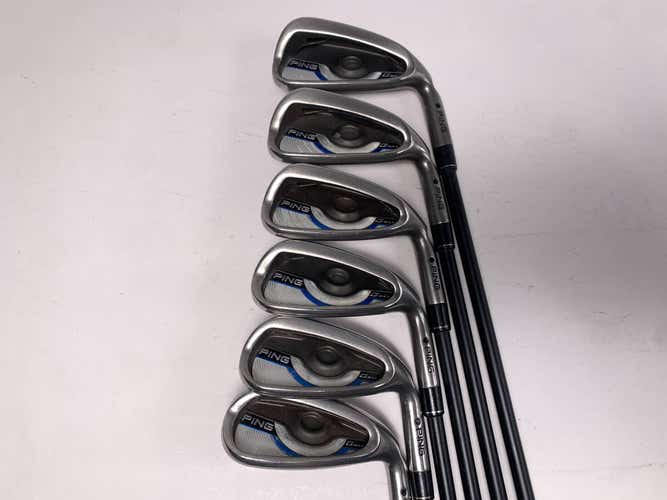 Ping Gmax Iron Set 6-PW+GW Black Dot True Spec 50g Regular Graphite Mens RH