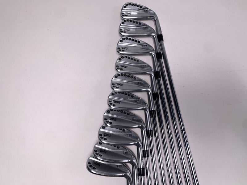 PXG 0311 Chrome Iron Set 4-PW+GW+SW+LW NS Pro Modus 3 Tour 105 Stiff RH