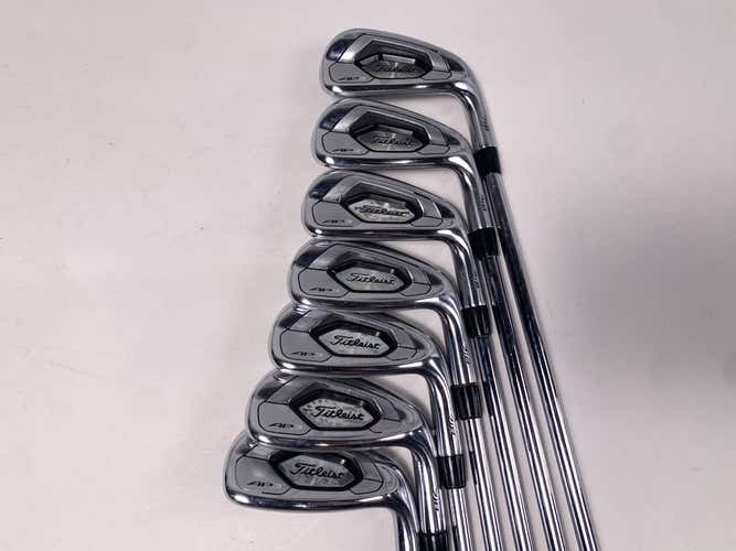 Titleist 718 AP3 Iron Set 5-PW+GW True Temper AMT Red R300 Regular Steel Mens RH