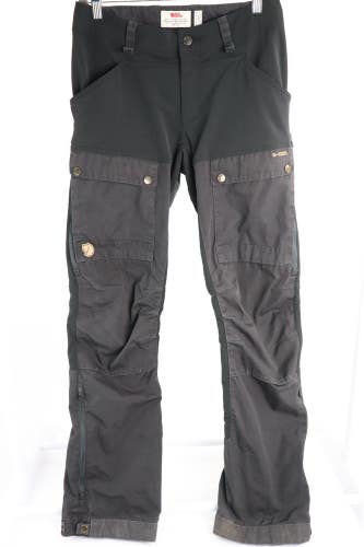 Fjallraven Keb Trousers Womens Regular US 27-28 EU 36 Waist Black