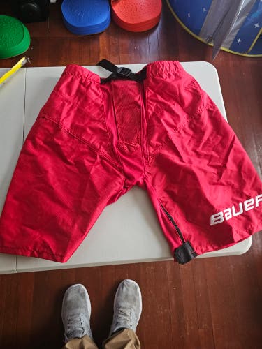 Red Large Bauer Pant Shell (Used)