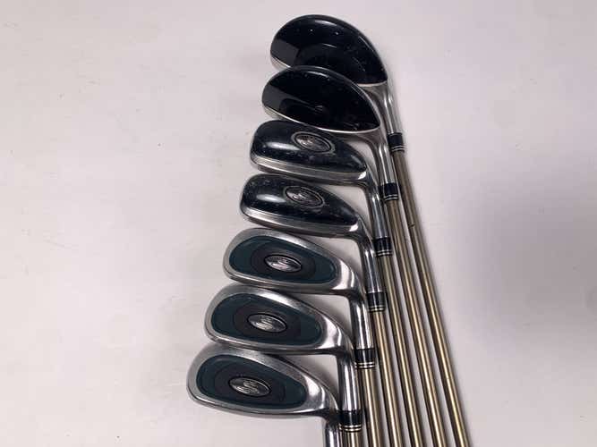 Cobra Transition S Iron Set 4-PW Aldila NV HL 60g Senior Graphite Mens RH +1/2''