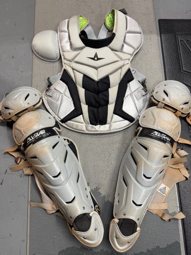 Gray All Star System 7 Axis Catcher's Set (Used)