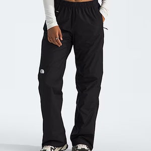 The North Face Antora Rain Pants Womens Medium Black Windbreaker DryVent NWT
