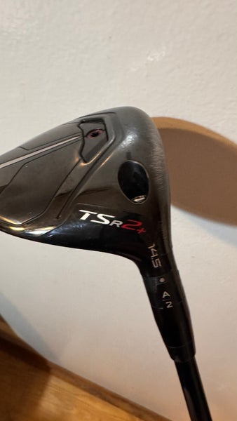 Men's Titleist TSR2 Plus Right Handed Fairway Wood Extra Stiff Flex 3 Wood (Used)