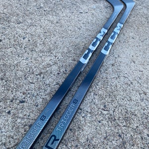 2 PACK CCM Trigger 8 PRO Pro Stock Hockey Stick Grip 70 Flex P90 Left 5974