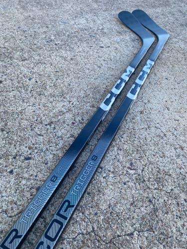2 PACK CCM Trigger 8 PRO Pro Stock Hockey Stick Grip 70 Flex P90 Left 5974