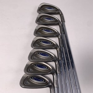 Ping i5 Iron Set 4-PW White Dot 3* Up Regular Steel Mens RH