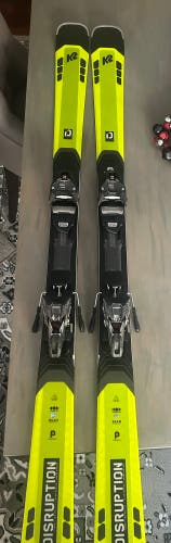 2021 K2 Disruption 82 Ti 170 cm All Mountain Skis With Bindings Max Din 12 (Used)