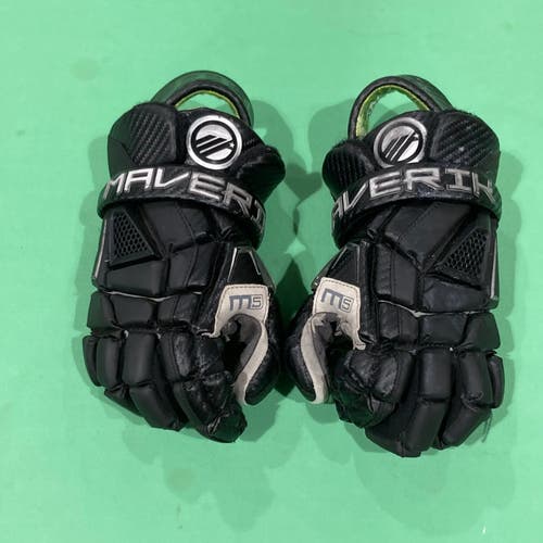 Used Maverik M5 Lacrosse Gloves 10"