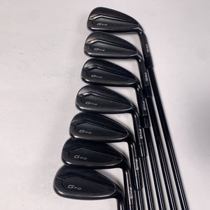 Ping G710 Iron Set 5-PW+GW Black Dot Accra iSeries 50i Regular Graphite Mens RH