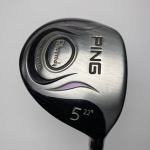 Ping Rhapsody 5 Fairway Wood 22* ULT 129 Ultra Light Ladies RH Undersize Grip