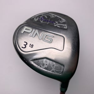 Ping Serene 3 Fairway Wood 18* Aldila NV Pink 55g Ladies Graphite Womens RH