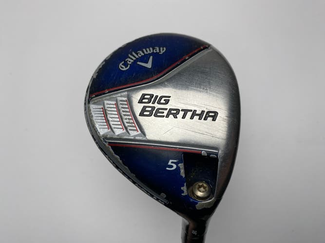 Callaway 2014 Big Bertha 5 Fairway Wood 18* Fubuki z50x5ct Ladies RH Midsize