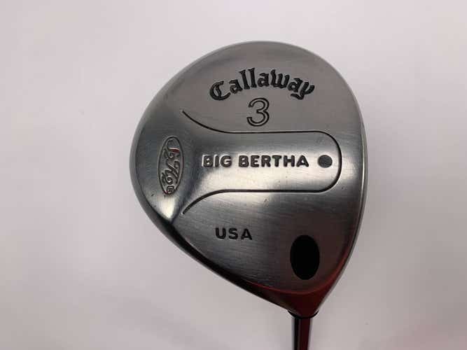 Callaway S2H2 3 Fairway Wood 15* Various Regular Graphite Mens RH