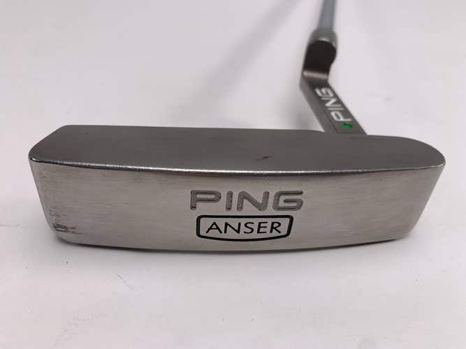 Ping Karsten Series Anser Putter 34.5" Green Dot 2* Up Mens RH