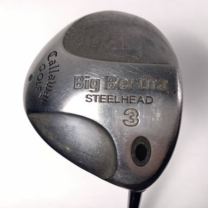 Callaway Steelhead 3 Fairway Wood 15* Ladies Gems 99 Ladies Graphite Womens RH