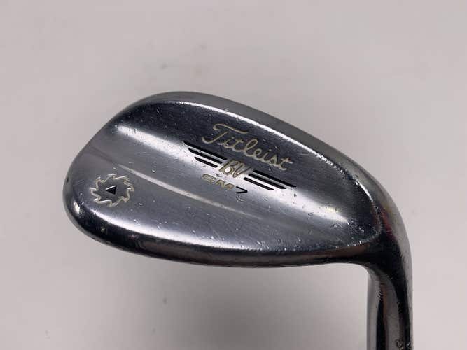 Titleist Vokey SM7 Tour Chrome Lob Wedge LW 58* 10 S-Grind Wedge Steel Mens RH