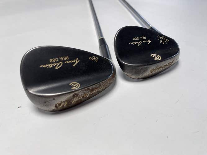 Cleveland 588 DSG Gunmetal Wedge Set 53* 56* True Temper DG Wedge Steel Mens RH