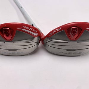 Cobra Fly-Z Womens 4 & 5 Hybrid Set 22* 25* Matrix Fly-Z Stiff Graphite Mens RH