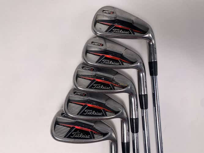 Titleist 710 AP1 Iron Set 6-PW+GW NS Pro 105T Regular Steel Mens RH No 7 iron