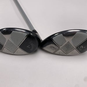 Callaway Solaire 2014 5 & 6 Hybrid Set 27* 30* 50g Ladies Graphite Womens RH