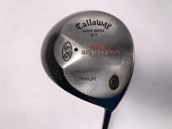 Callaway Original Great Big Bertha Driver 9* Mercury Performance Regular Mens RH