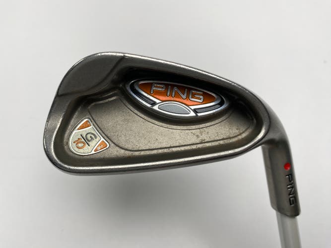 Ping G10 Single 8 Iron Red Dot 1* Flat ULT 129 Ultra Light Ladies Graphite RH