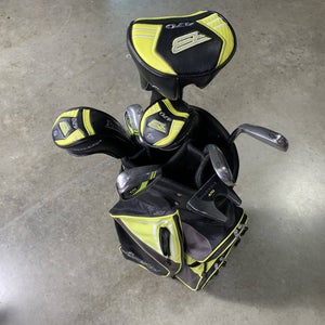 Tour Edge Bazooka 470 Club Set Driver 4H 5H 6-PW Putter Junior RH HC Dent +Bag