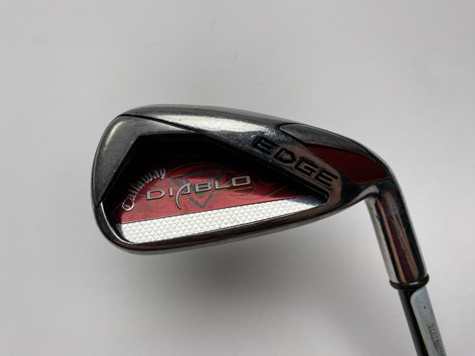 Callaway Diablo Edge Single 6 Iron 65g Senior Graphite Womens RH