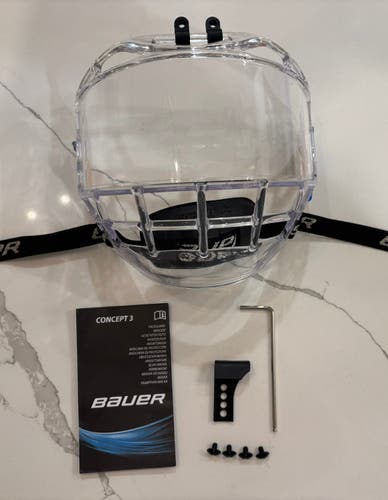Medium Bauer Concept 3 Full Shield Shield (Used Lightly)