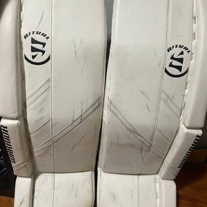 31" +1 Warrior Ritual G5 Goalie Leg Pads (Used)